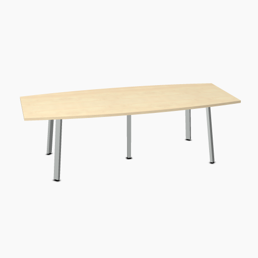 Møtebord 240 bjørk sølv Møtebord 240 bjørk sølv