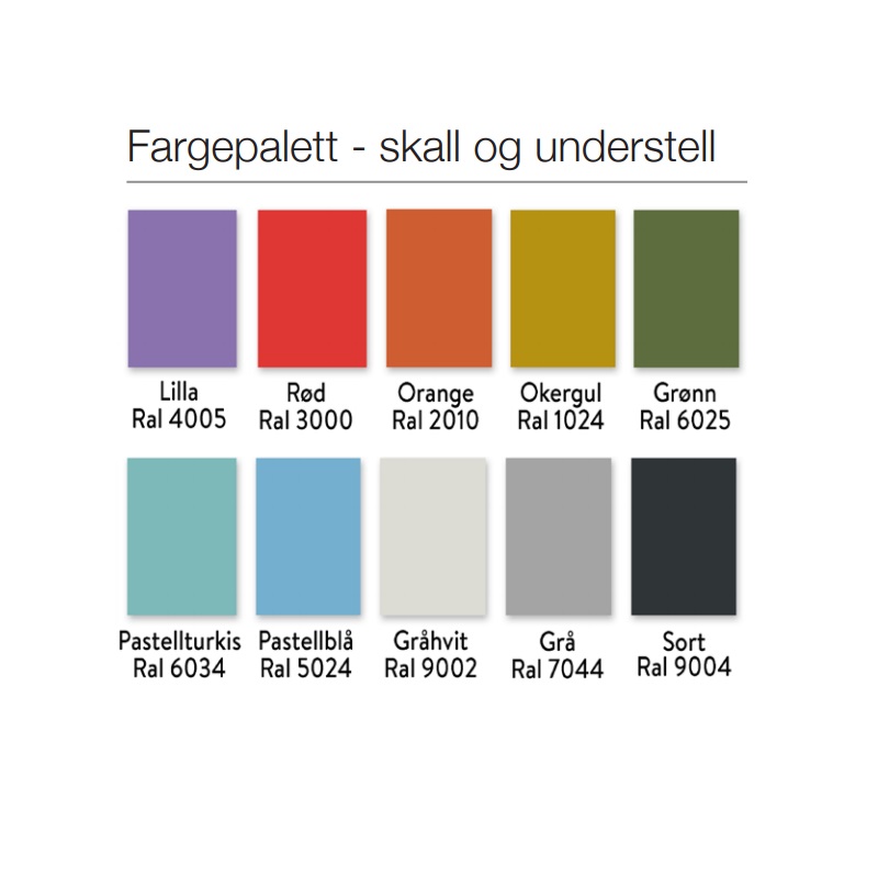 Public stol - fargevalg Public stol - fargevalg