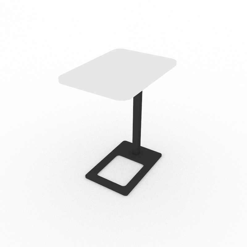 Mobi sidebord, hvit/sort Mobi sidebord, hvit/sort